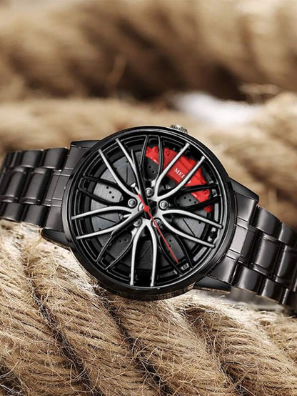 Stereoscopic Car Wheel Watch