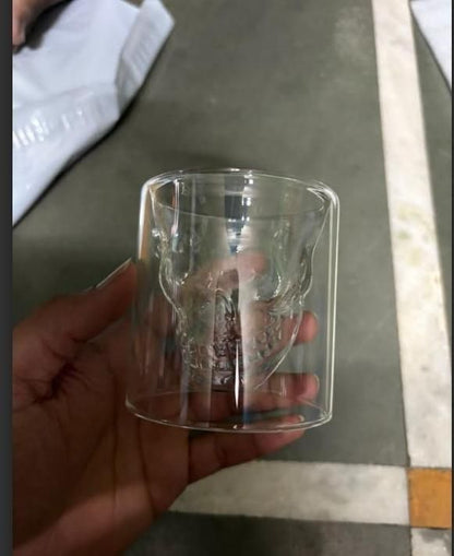 Skull Head Glass